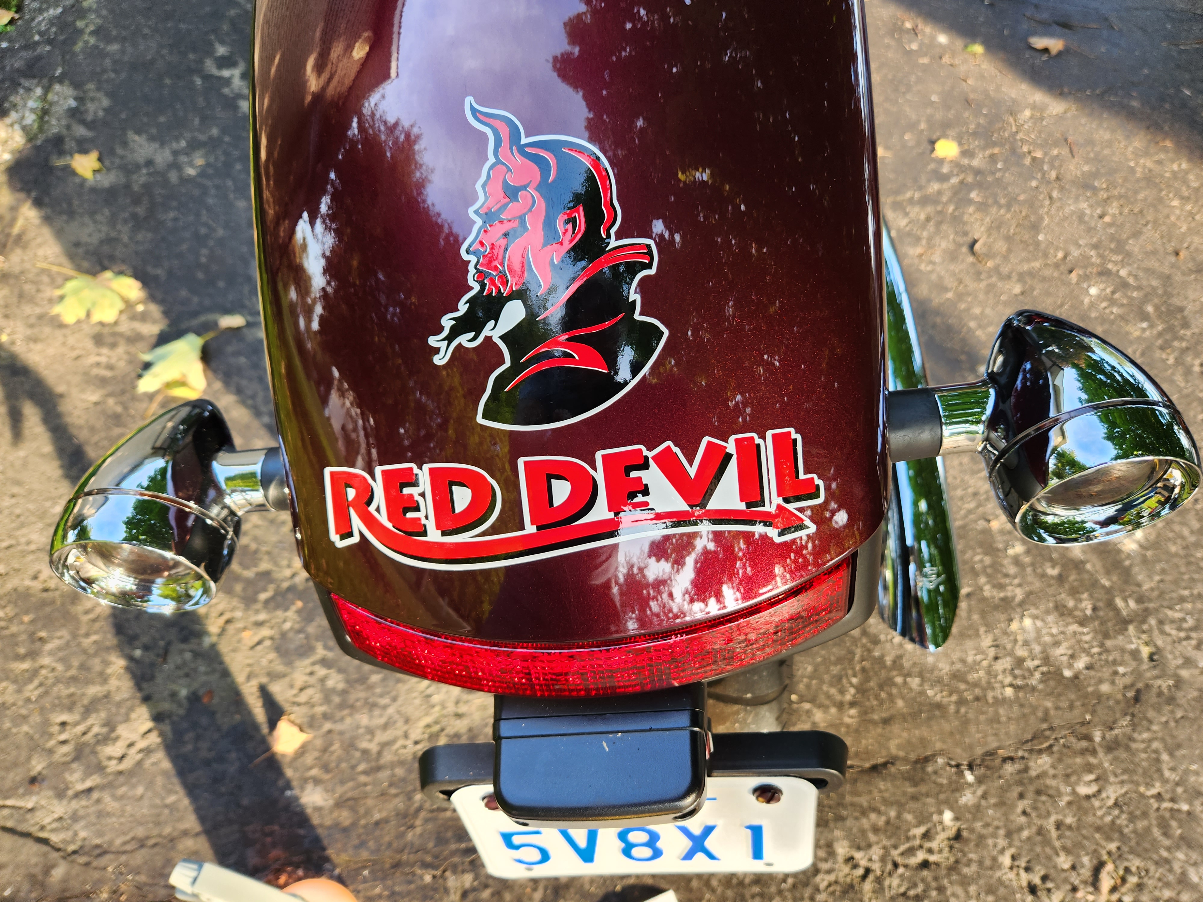 motorcycle decal
